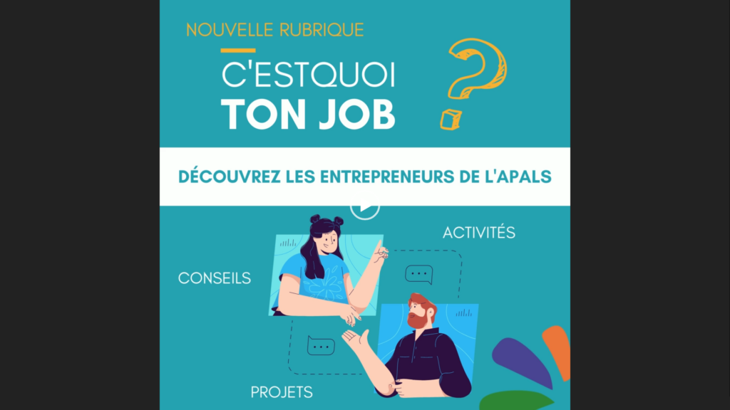 C'est quoi ton job ?