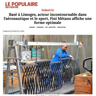 FINIMETAUX acteur dans l’aéronautique et le sport