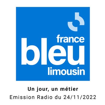 Un jour, un métier. France bleu Limousin, le 24/11/2022